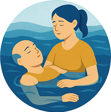 Terapeuta tratando adulto con patologías neurológicas